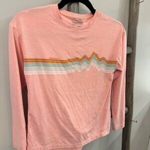 Patagonia Youth Performance Long Sleeve Graphic Tee – Size 12